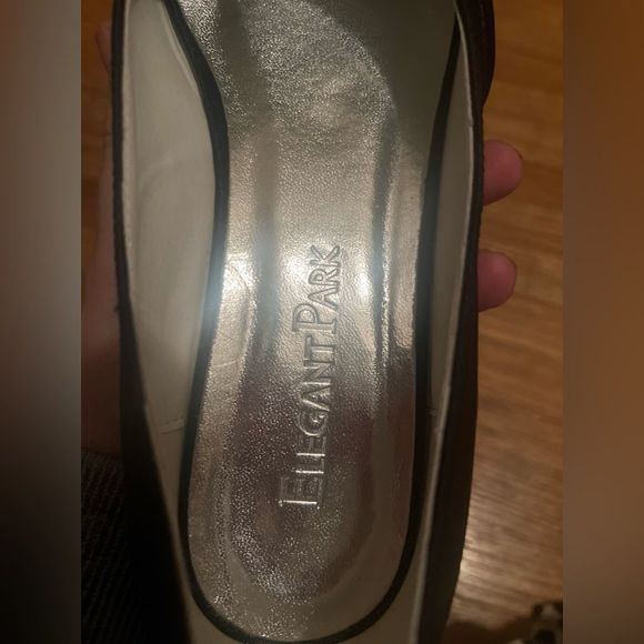 Black and Rhinestone heels - Picture 5 of 6